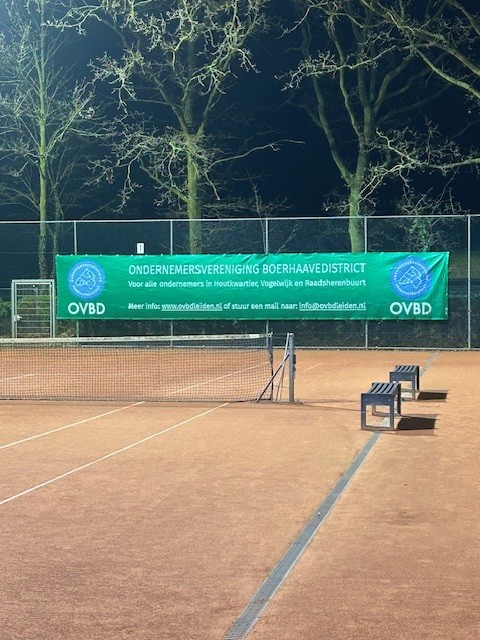 sponsoring tennisbaan